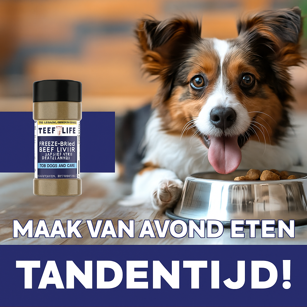 Likbaar traktatiepoeder – Hond en Kat Formule (Runderlever of Zalm)